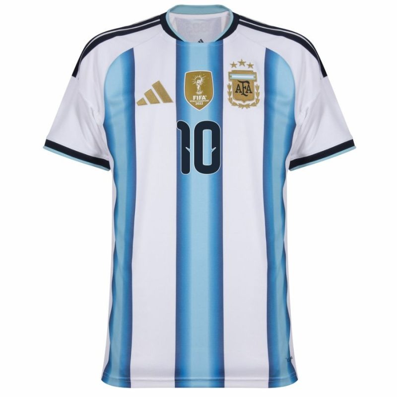 Conjunto Local Infantil MARADONA Argentina 2026/27 - Azul/Blanco