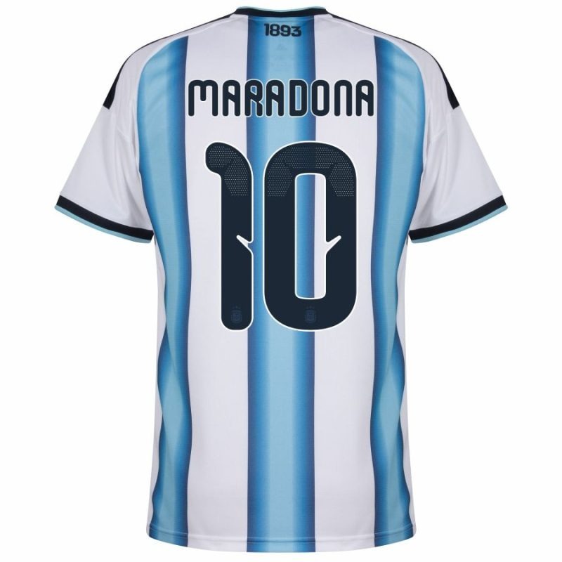 Conjunto Local Infantil MARADONA Argentina 2026/27 - Azul/Blanco