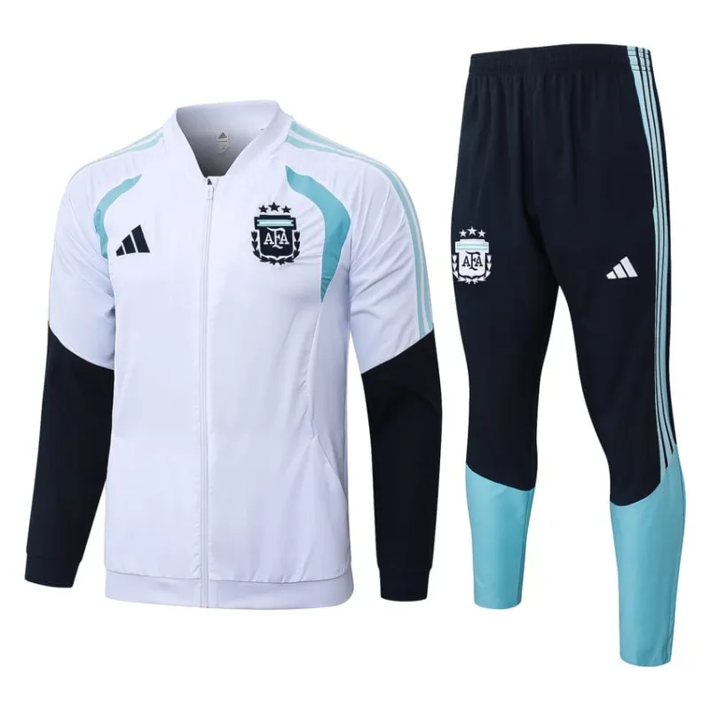 Argentina 2026/27 Jacket Tracksuit White