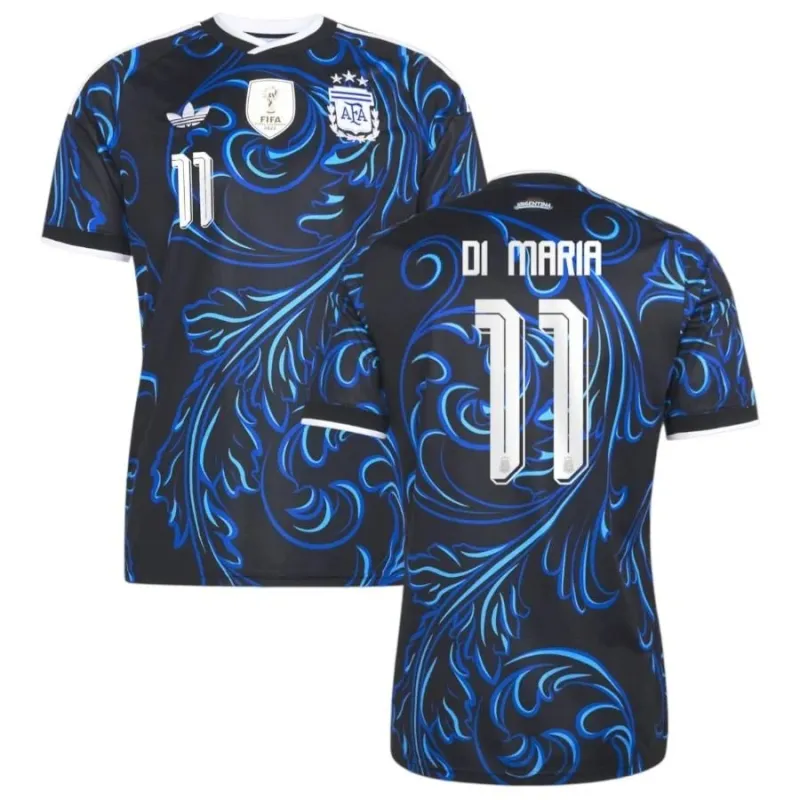 Camiseta Visitante Argentina DI MARIA 2026/27 Azul