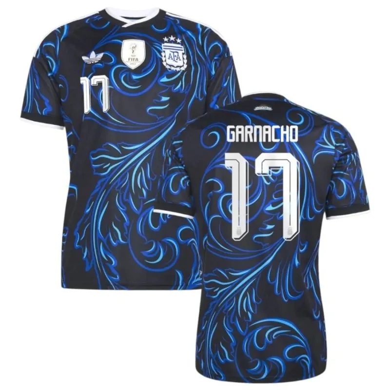 Argentina GARNACHO 2026/27 Away Jersey Blue