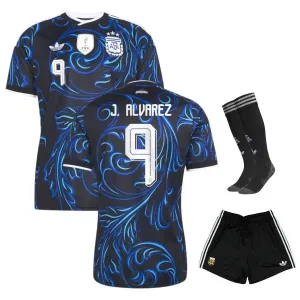 Argentina J.ALVAREZ 2026/27 Kids Away Set Blue