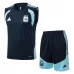Conjunto Chaleco Argentina 2026/27 Azul Oscuro