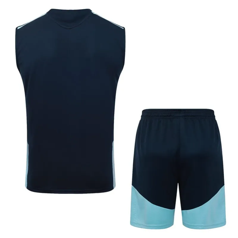 Conjunto Chaleco Argentina 2026/27 Azul Oscuro