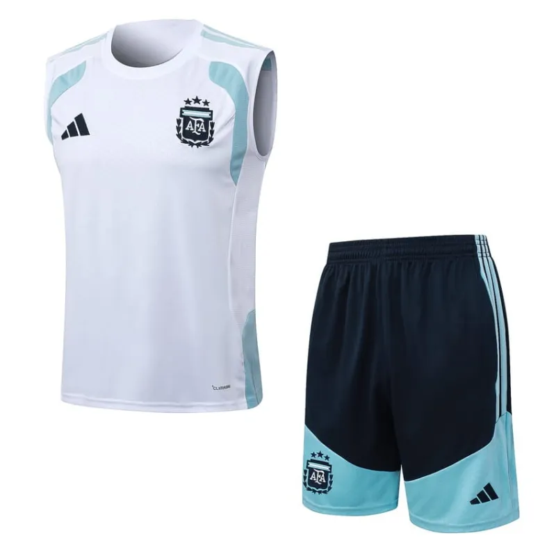 Ensemble Gilet Argentine 2026/27 Blanc