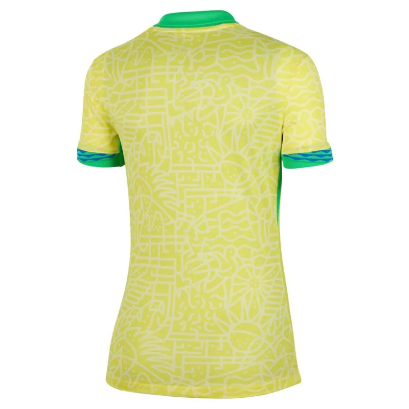 Brasilien 2024/25 Frauen Heim-Fan-Trikot (Gelb)