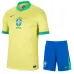 Jeu de maillot domicile du Brésil 2024/25 - Version supporter enfants (Jaune)