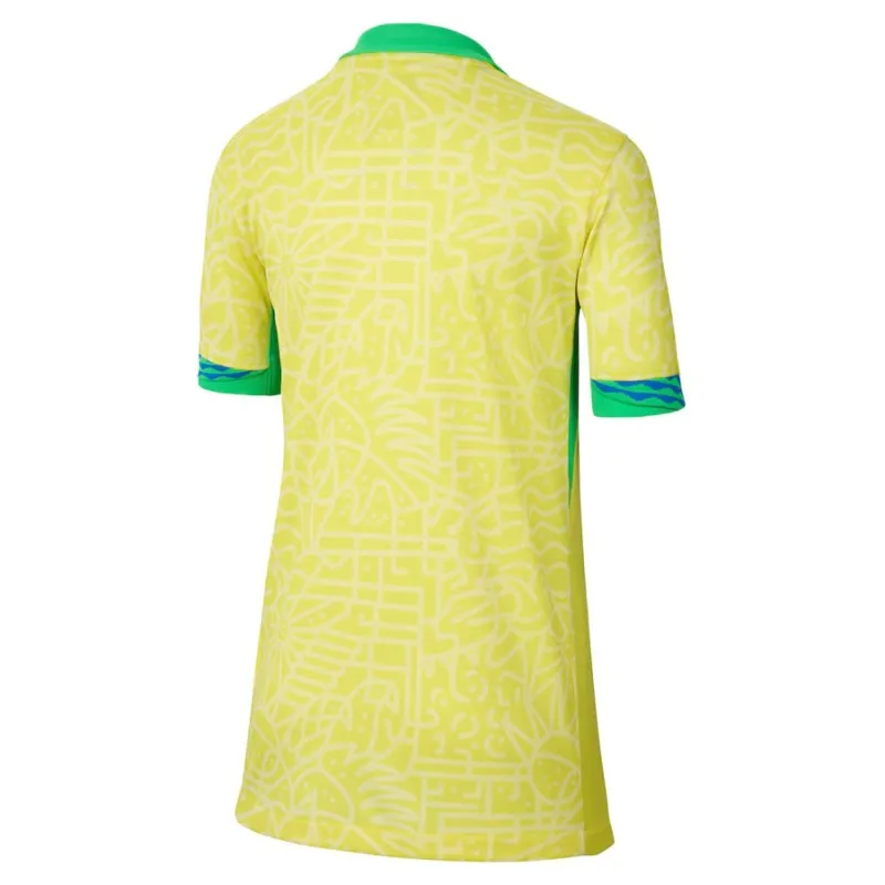 Jeu de maillot domicile du Brésil 2024/25 - Version supporter enfants (Jaune)