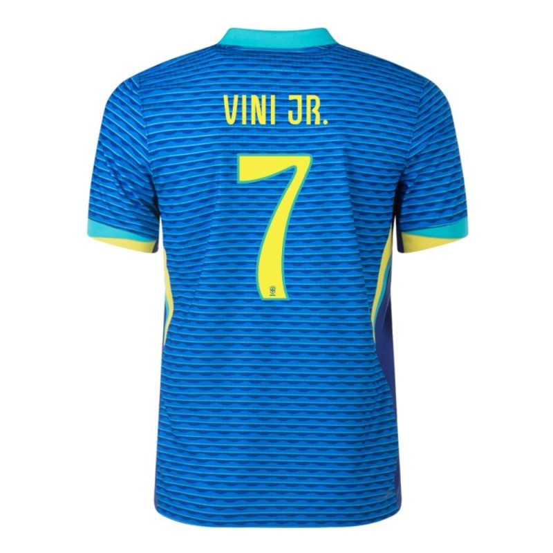 VINI JR Brazil 2024/25 Away Kids Fan Edition Kit - Blue