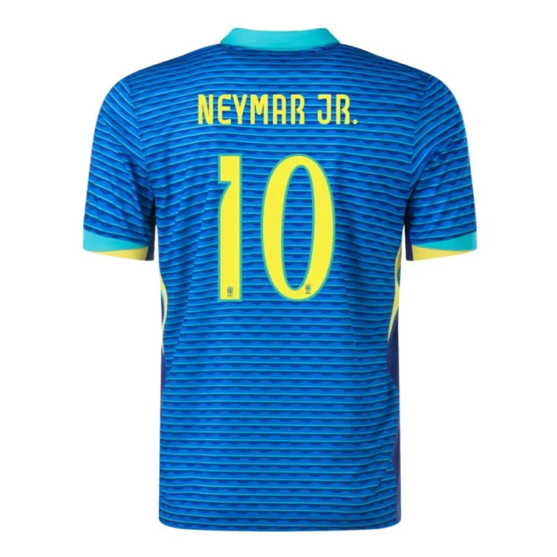 NEYMAR Brazil 2024/25 Away Kids Fan Edition Kit - Blue