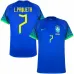 L. Paqueta, Brasilien 2022 Weltmeisterschaft Auswärtsfans-Trikot (Blau)