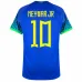Neymar JR, Maglia dei tifosi della squadra del Brasile per la Coppa del mondo 2022 (Maglia d'esterno, Blu)