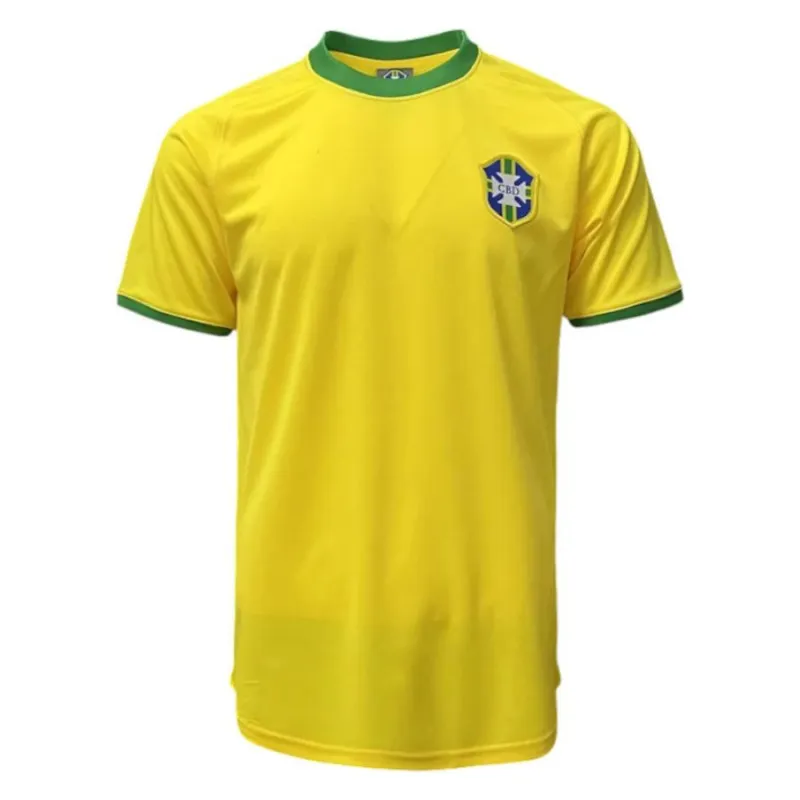 Brasile 1970 Maglia da campo (Gialla)