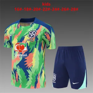 Brazil 2026/27 Kids Training Set green