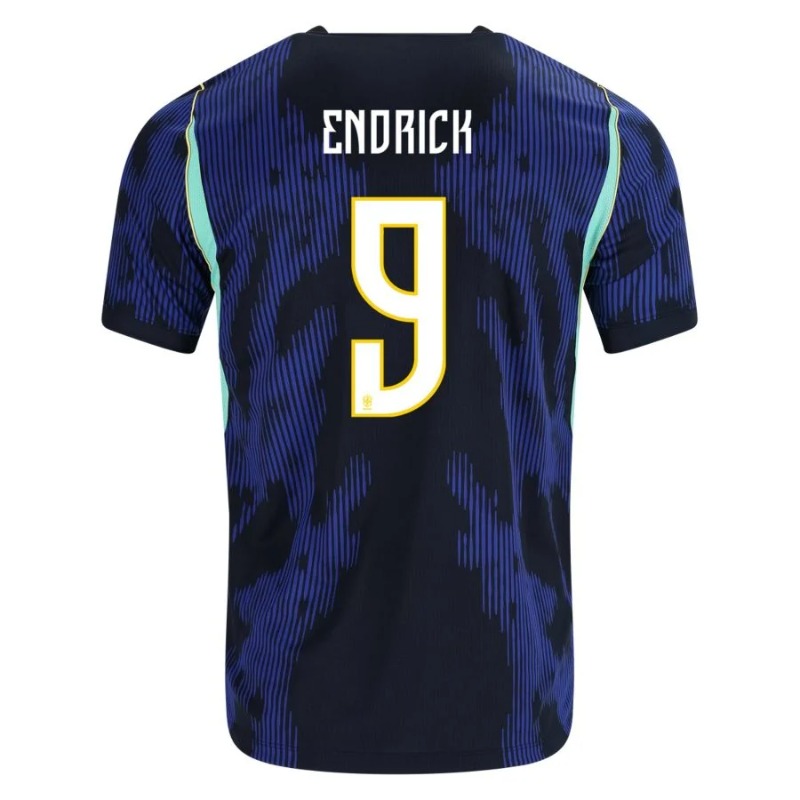 Brazil ENDRICK 2026/27 Away Jersey Blue
