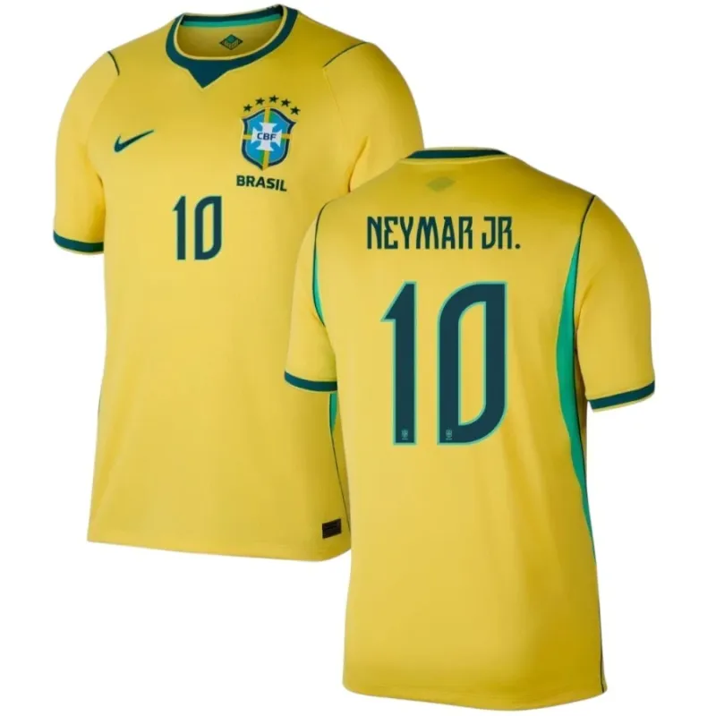 Maillot Domicile Brésil NEYMAR JR 2026/27 Jaune