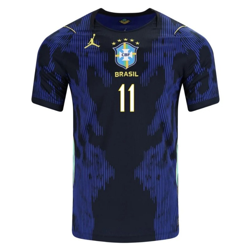 Brazil RAPHINHA 2026/27 Away Jersey Blue
