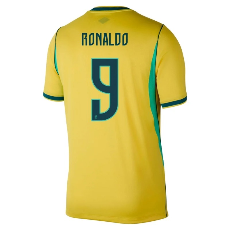 Maglia Home Brasile RONALDO 2026/27 Gialla