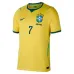 Brésil VINI JR 2026/27 Maillot Domicile Enfant Jaune
