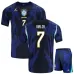 Conjunto Niño Visitante Brasil VINI JR 2026/27 Azul