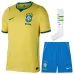 Brasile 2026/27 set maglia casa bambino giallo
