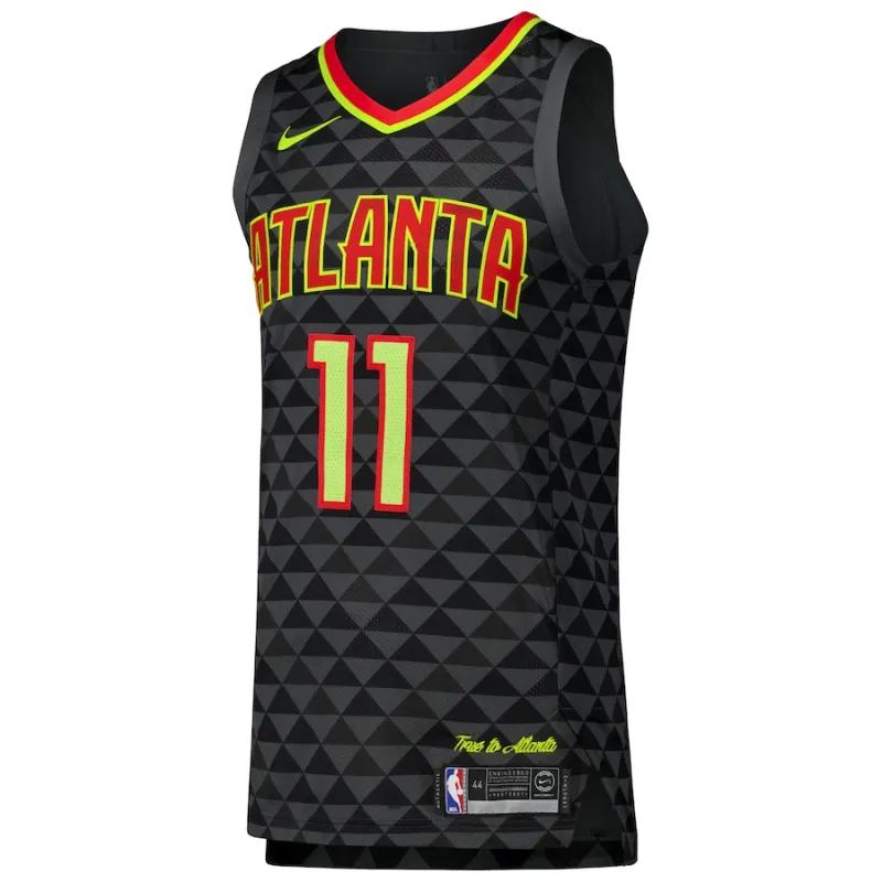 Trae Young, Atlanta Hawks Player Jersey - Icon Edition - Black