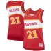 Canotta Basket Dominique Wilkins Hawks Mitchell & Ness HWC Donna