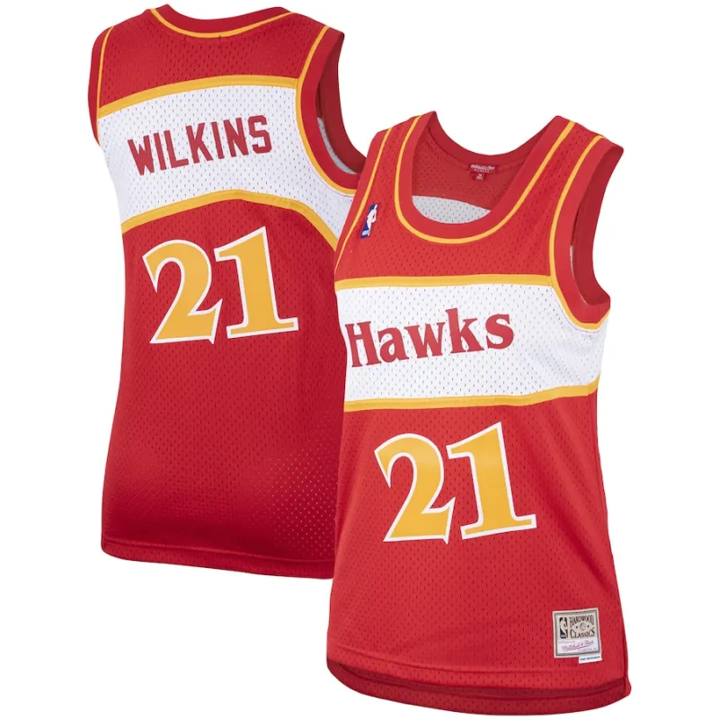 Canotta Basket Dominique Wilkins Hawks Mitchell & Ness HWC Donna
