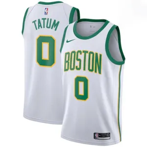Jayson Tatum, Boston Celtics 2018/19 - City Edition, White
