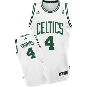 Isaiah Thomas, Boston Celtics. Die Mannschafts Uniform ist weiß.