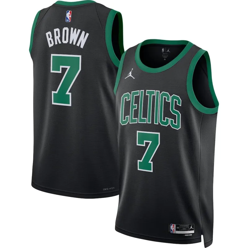 Celtics Jalen Brown Jersey - Personalization Edition - Black