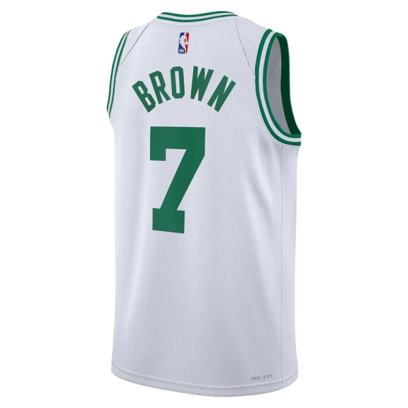 Celtics Jalen Brown Swingman Jersey - Association Edition - White