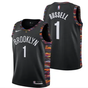 D'Angelo Russell, Brooklyn Nets 2018/19 - City Edition, Black