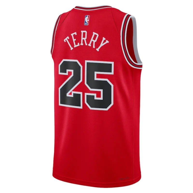 Dalen Terry Chicago Bulls Unisex 2022 NBA Draft Round 1 Icon Edition Jersey