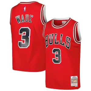 Dwyane Wade Chicago Bulls Mitchell & Ness 2016/17 Classic Edition Swingman Jersey - Red