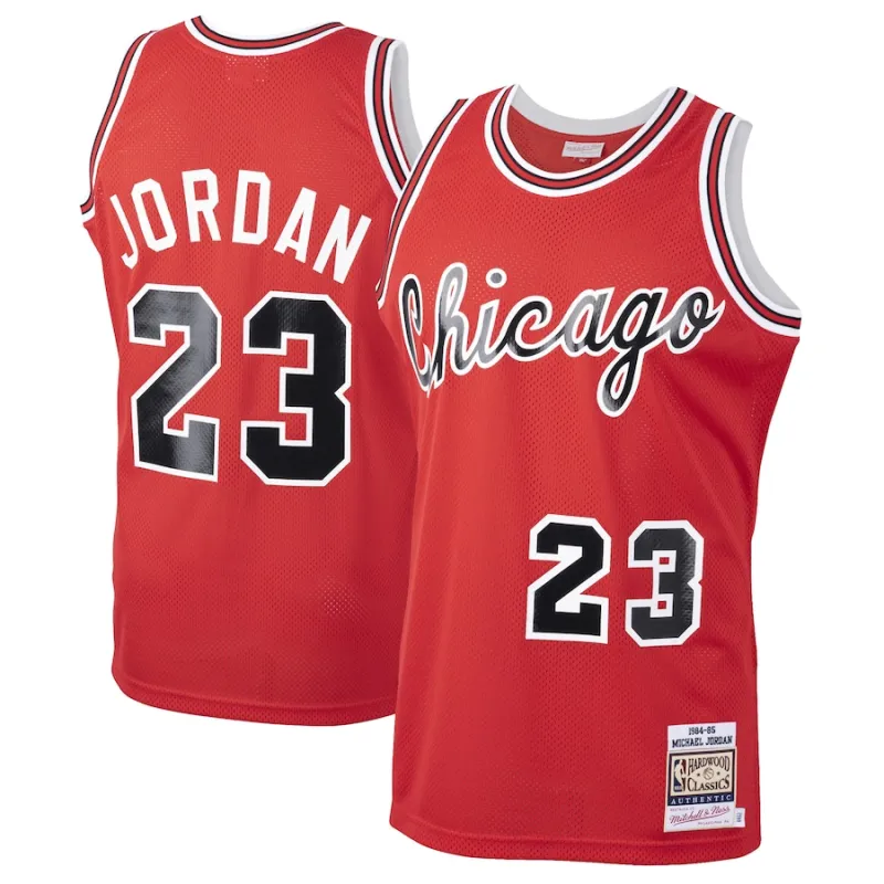 Michael Jordan Chicago Bulls Mitchell & Ness 1984/85 Klassisches Anfänger-Jersey - Rot