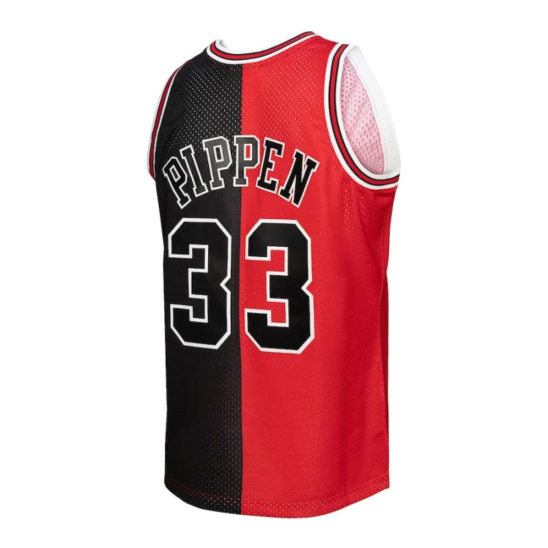 Scottie Pippen Chicago Bulls Mitchell & Ness Big & Tall Hardwood Classics 1997/98 Split Swingman Trikot