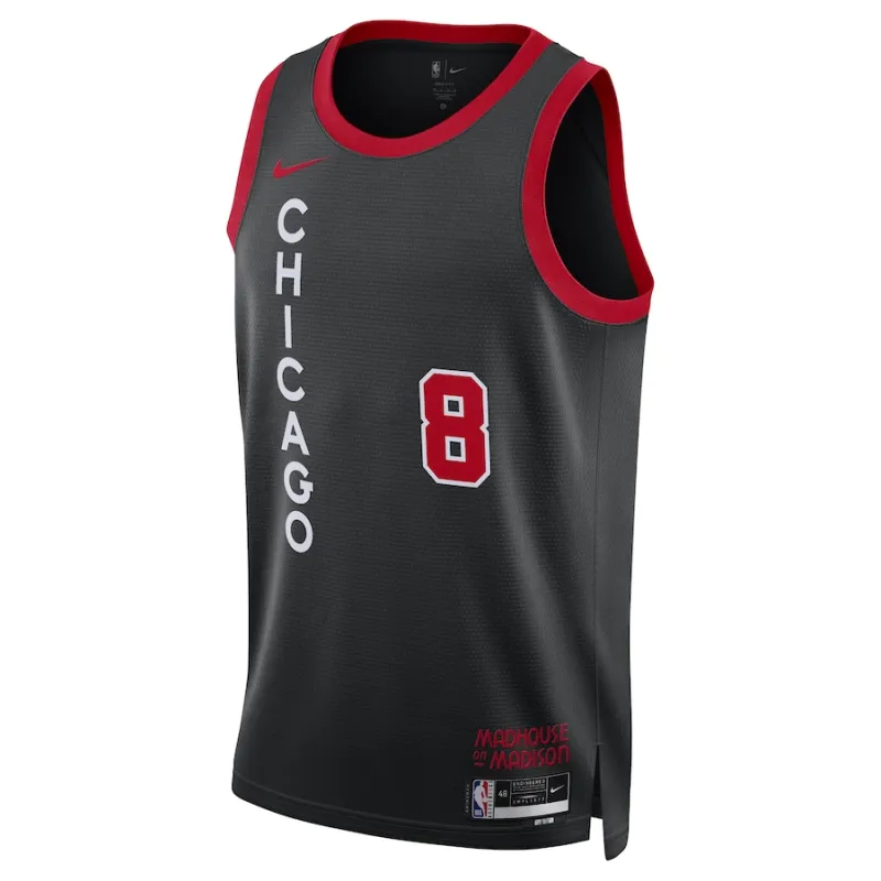 Zach LaVine Chicago Bulls City Edition Trikot 2023-24 - Unisex
