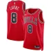 Zach LaVine Chicago Bulls Unisex Swingman-Jersey - Icon Edition - Rot