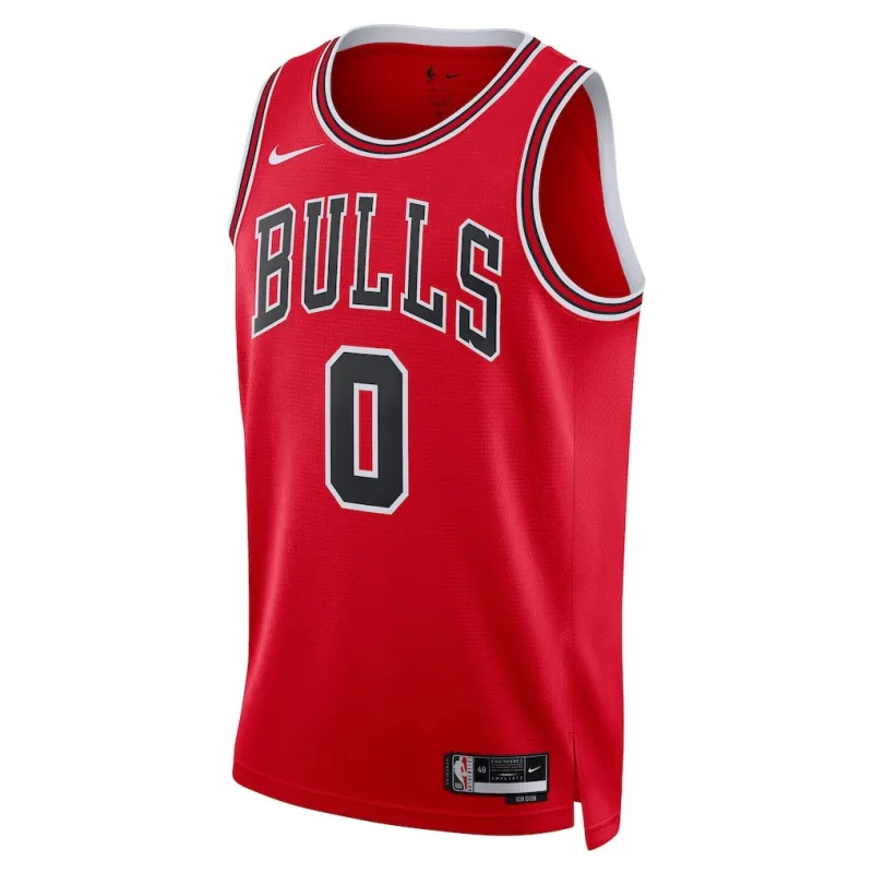 Chicago Bulls Coby White Swingman Jersey - Icon Edition - Red