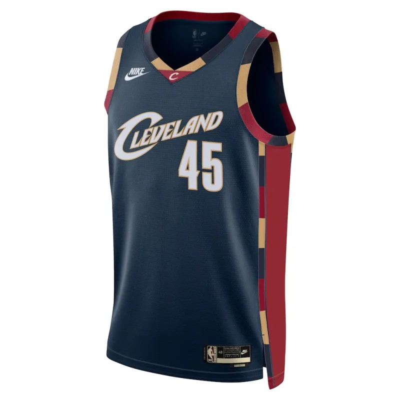 Cleveland Cavaliers Maglia Swingman Donovan Mitchell - Edizione Classica - Blu Marino