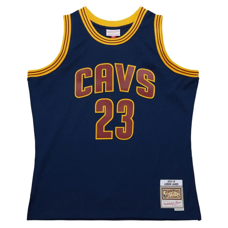 Cleveland Cavaliers LeBron James 2015/16 Swingman Jersey Classic Navy
