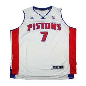 Brandon Jennings, Detroit Pistons - White