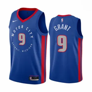 Jerami Grant's jersey, Detroit Pistons, 2020/21 - City Edition - Blue