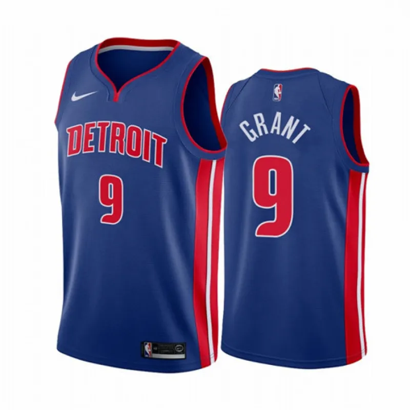 Jerami Grant, Detroit Pistons, 2020/21 - Icon-Edition - Blau