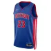 Camiseta Jaden Ivey Detroit Pistons unisex NBA Draft 2022 primera ronda Icon Edition