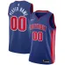 Detroit Pistons Swingman Custom Jersey - Icon Edition - Blue