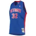 Camiseta Richard Hamilton Detroit Pistons Mitchell & Ness 2003/04 Hardwood Classics
