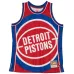Detroit Pistons Mitchell & Ness Hardwood Classics Blown Out Mode-Trikot - Rot