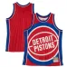 Detroit Pistons Mitchell & Ness Hardwood Classics Blown Out Mode-Trikot - Rot
